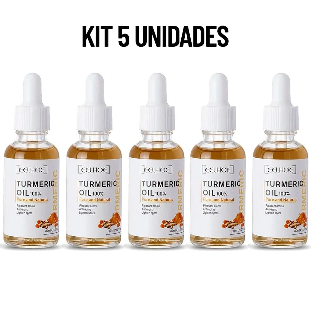 Turmeric Oil Turmeric curcumim curcuma anti idade sérum anti idade