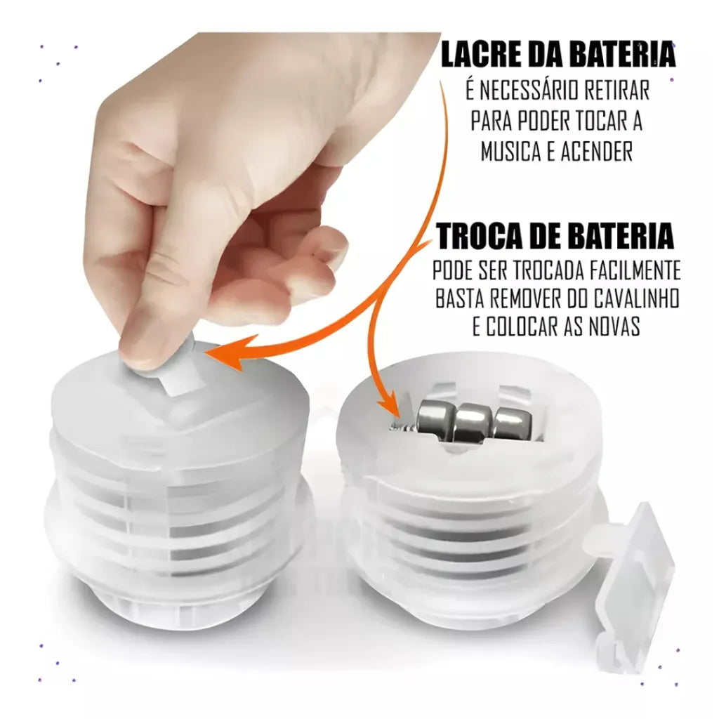 Kit 2 Cavalinho Upa Upa Para Crianças - Divertido e Eficiente