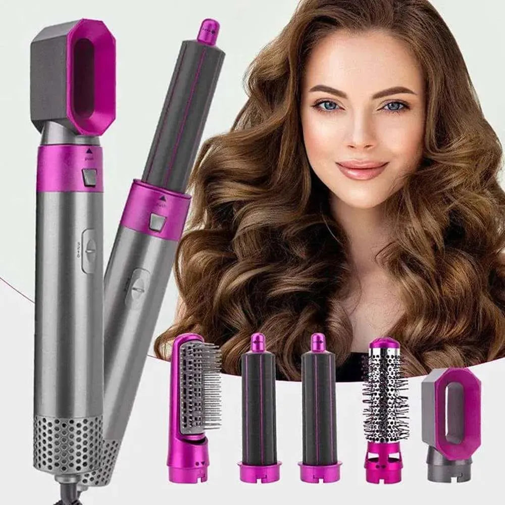 escova 5 em 1 escova modeladora 5 em 1 OnHair HairStyle Hot Air Styler Air Styler DeLuxe Hair Deluxe Escova Deluxe Hair Escova Deluxe Escova hairstyle Escova Air Styler