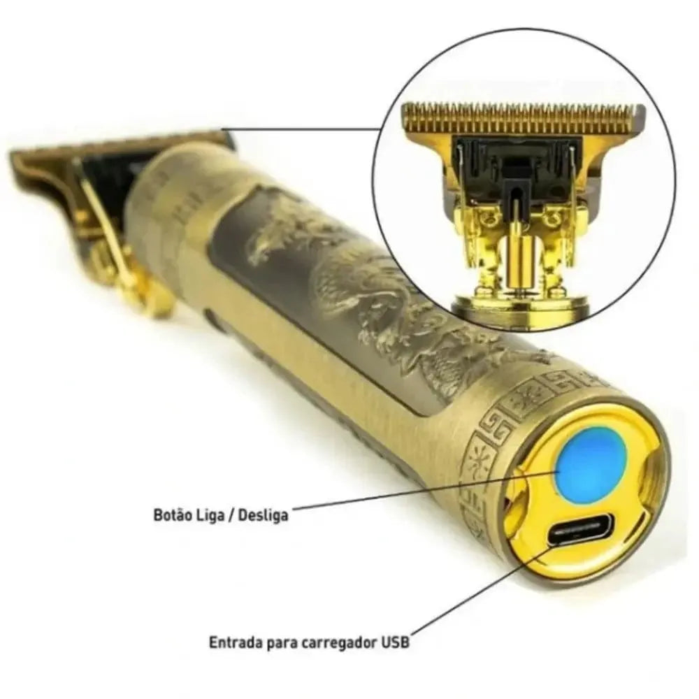 Máquina gold dragon aparador de pelos máquina profissional barbeador barbeador profissional máquina de cortar cabelo máquina corte de cabelo barbeador elétrico cortador de cabelo corte de cabelo corte de barba corte de cabelo masculino cortes de cabelo masculino cortar cabelo