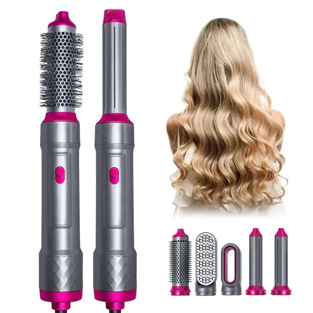 escova 5 em 1 escova modeladora 5 em 1 OnHair HairStyle Hot Air Styler Air Styler DeLuxe Hair Deluxe Escova Deluxe Hair Escova Deluxe Escova hairstyle Escova Air Styler