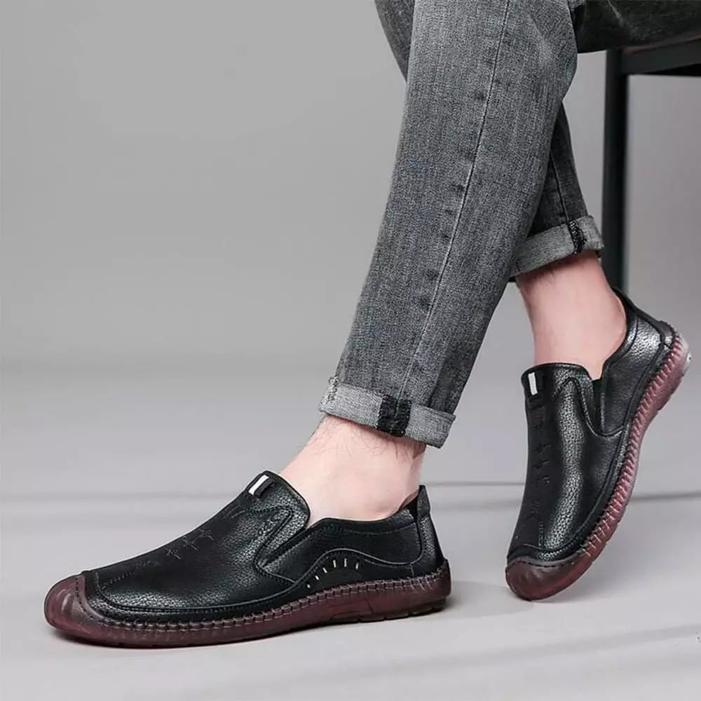 Sapato Mocassim Iron Couro