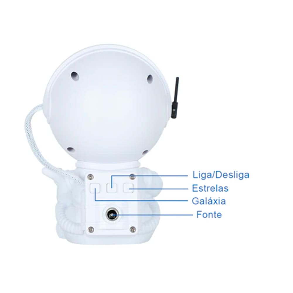 Astronauta Projetor de Galáxias