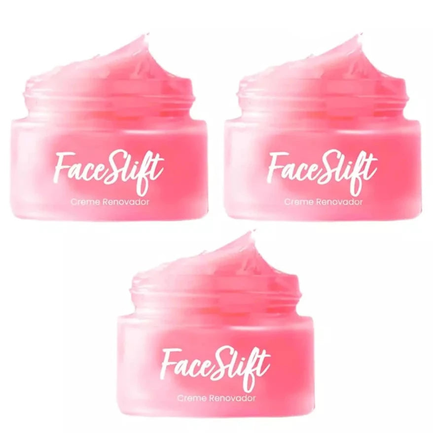 Creme Mágico FaceSlift - Esconde Imperfeições, Remove Manchas e Rugas