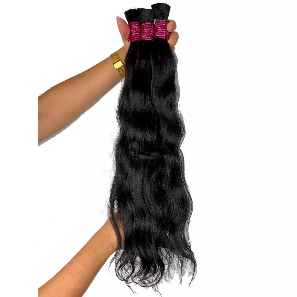 Aplique de Cabelo Preto