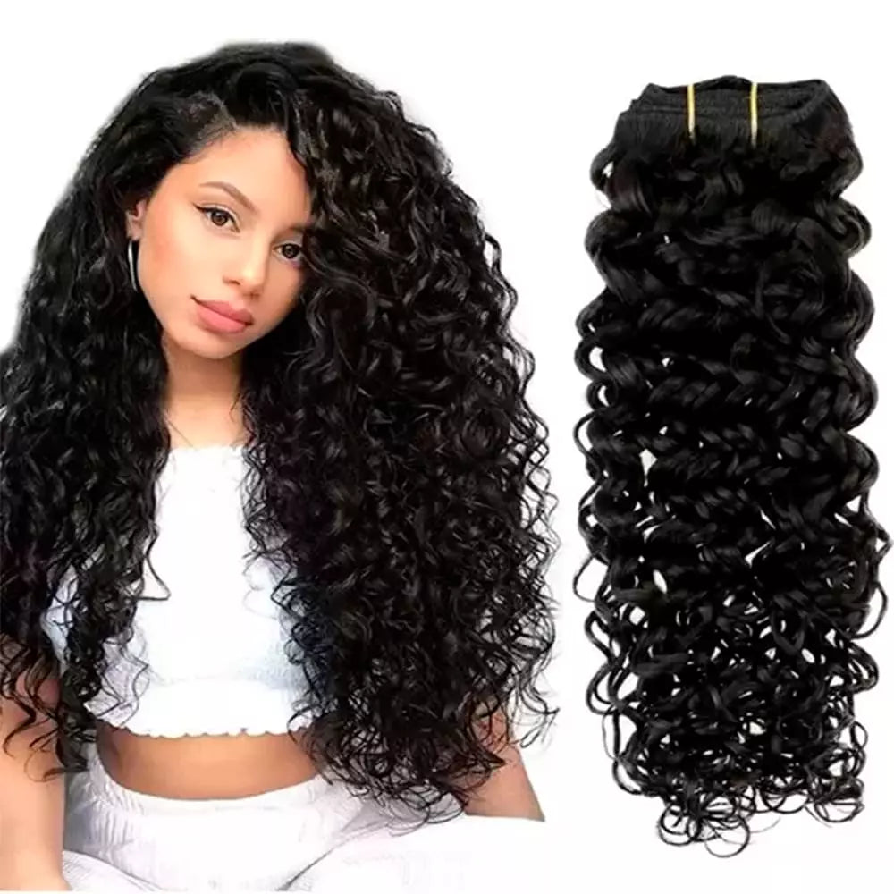 Aplique de Cabelo Preto