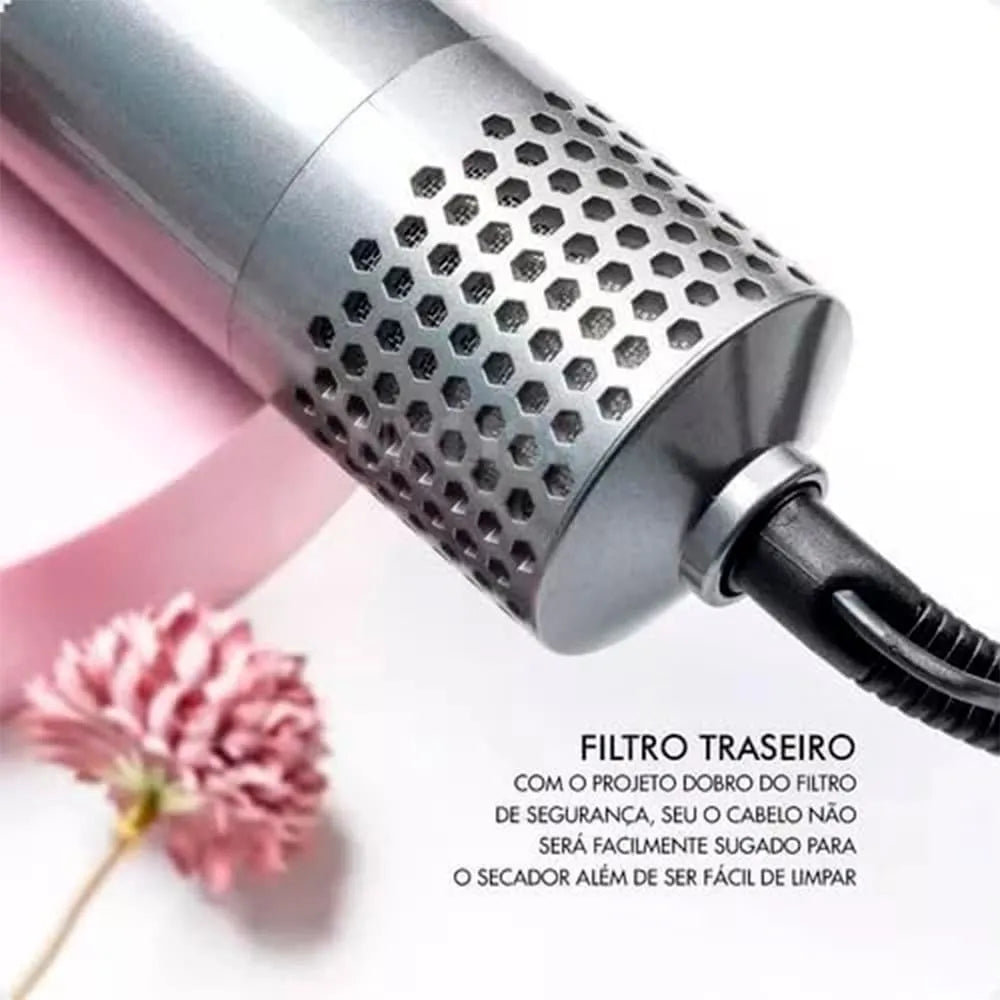 escova 5 em 1 escova modeladora 5 em 1 OnHair HairStyle Hot Air Styler Air Styler DeLuxe Hair Deluxe Escova Deluxe Hair Escova Deluxe Escova hairstyle Escova Air Styler