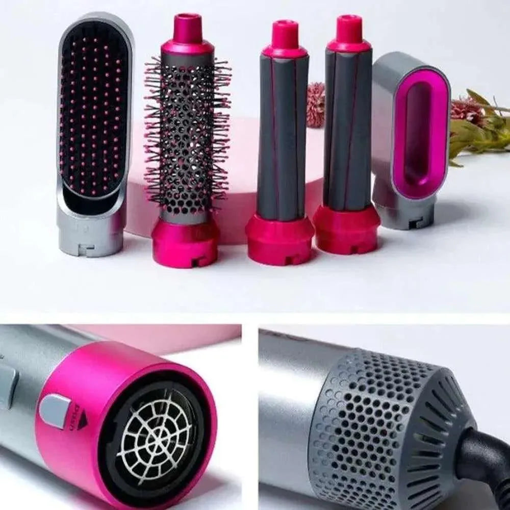 escova 5 em 1 escova modeladora 5 em 1 OnHair HairStyle Hot Air Styler Air Styler DeLuxe Hair Deluxe Escova Deluxe Hair Escova Deluxe Escova hairstyle Escova Air Styler