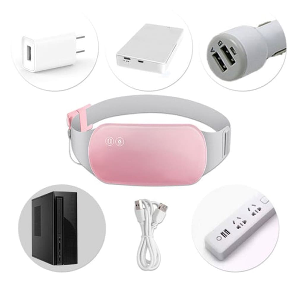 Cinta Térmica e Massageadora Para Cólica Menstrual - Site Oficial de Vendas