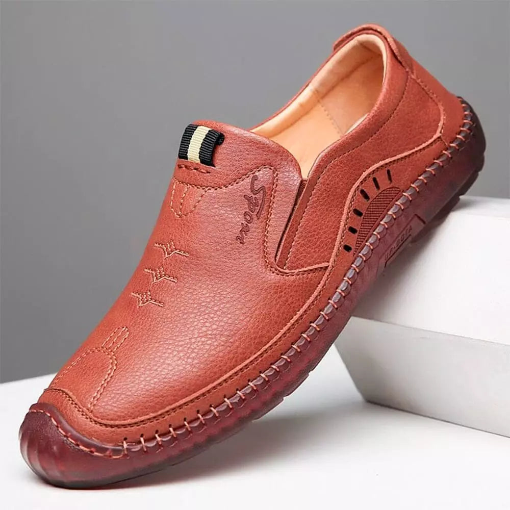 Sapato Mocassim Iron Couro